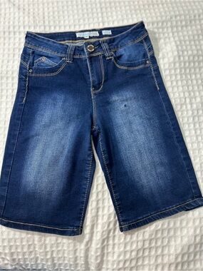 YMI Dark Blue Denim Jean Shorts